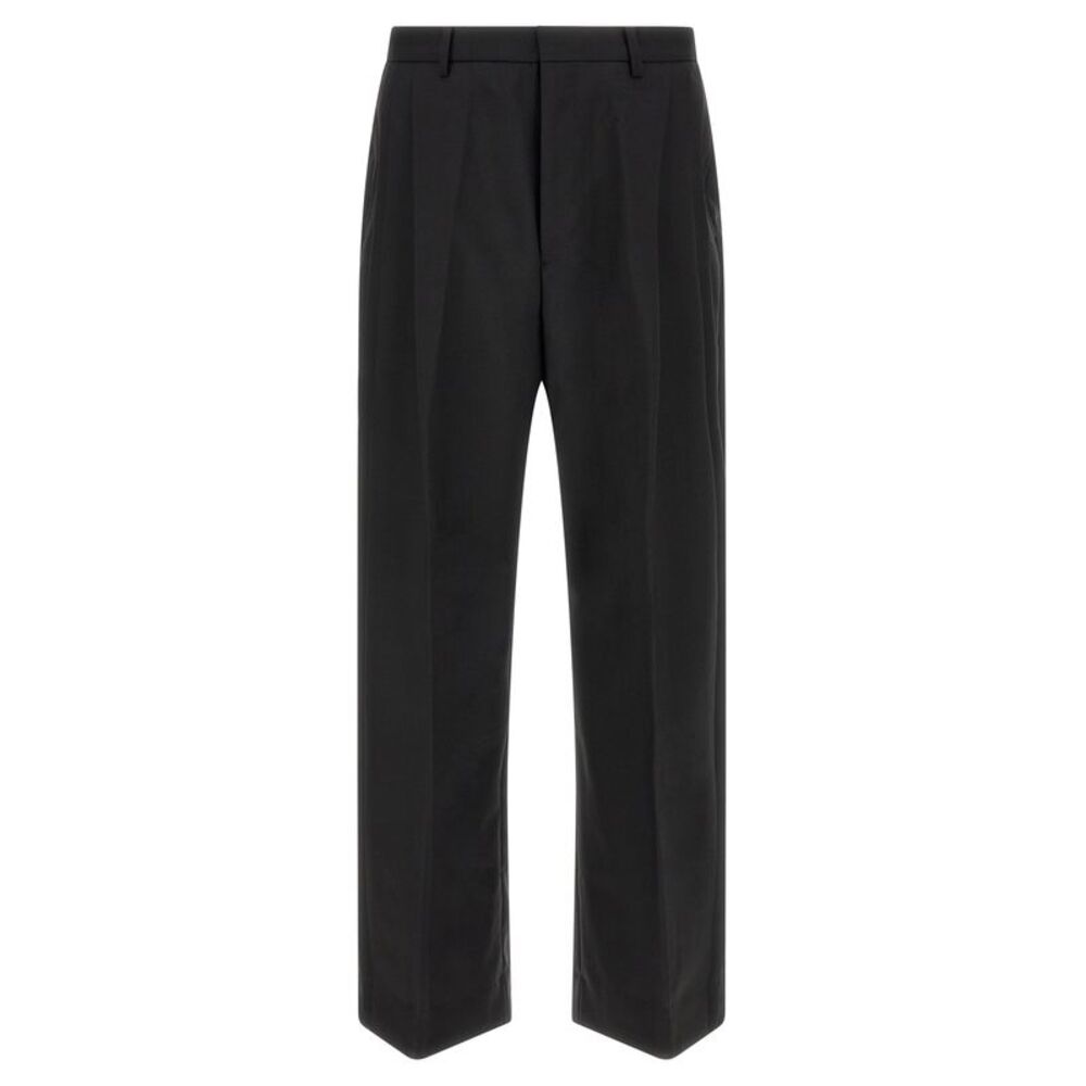 Kiko Kostadinov Black Wool Dress Men's Pants